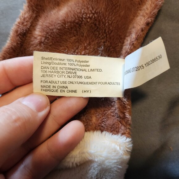 Holiday hat with built in mittens - Rudolph - Picture 6 of 6